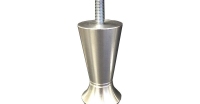 Simmons Conique Metal Chrome Feet