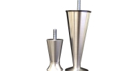 Simmons Conique Metal Chrome Feet