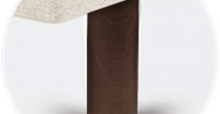 Sonpura Madera Cilíndrica 25 cm Feet