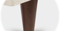 Sonpura Madera Cónica 25 cm Feet