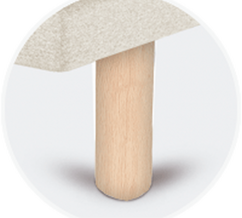 Sonpura Madera Cilíndrica 25 cm Feet