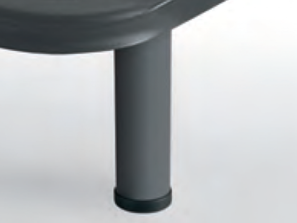 Sonpura Joc Potes Metàl·liques Cilíndriques Color Gris Fosc 25cm Feet