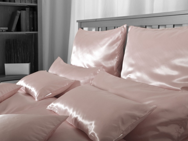 Duvet cover Seidenweber Collection® Helios Granate 60% Cotton 40 % Silk