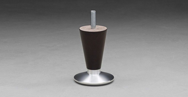 Simmons Cone bois patin metal chrome Feet